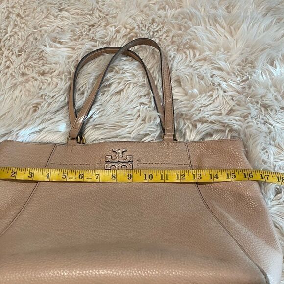 Tory Burch McGraw leather carryall tote bag - Picture 10 of 10